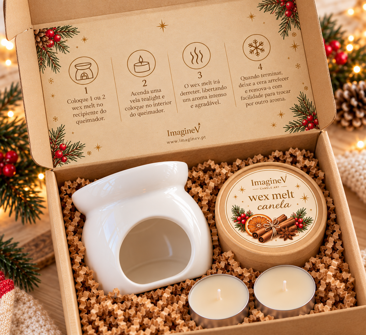 Kit Presente Luz de Natal