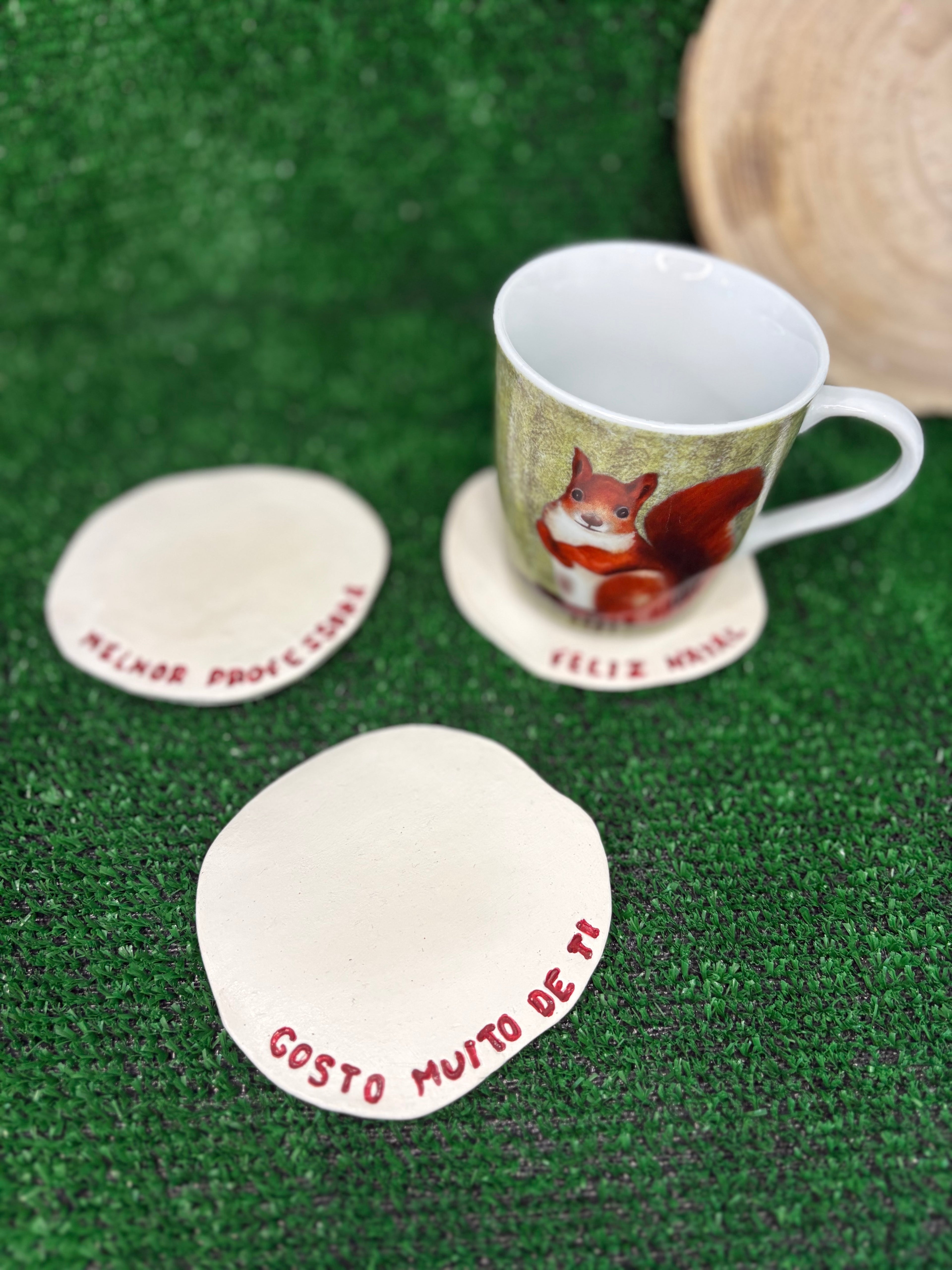 Base de copo artesanal