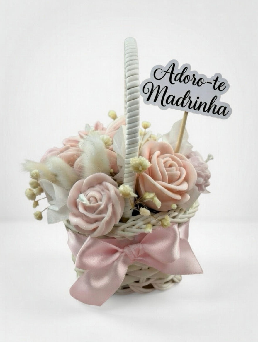 Cesta de Flores de Pascua