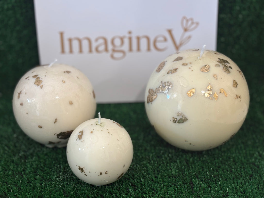 Velas bolas de Natal